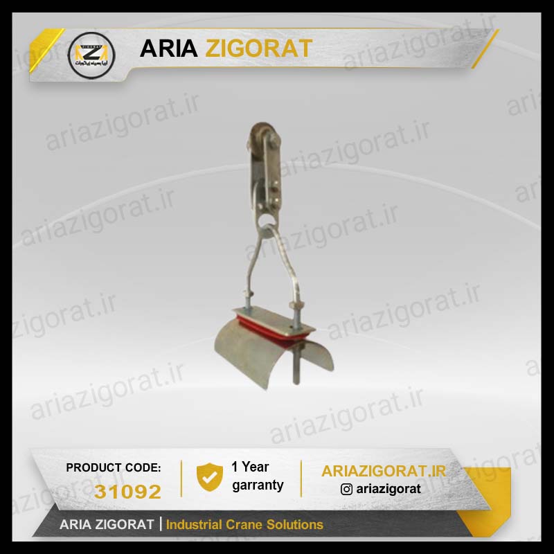 قرقره سیم بکسلی سایز 30 فلزی با یاتاقان زیر و پلاستیکی کابل گرد و تخت ، نوع قرقره معمولی و بشقابی 